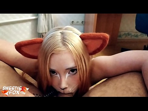 ❤️ Kitsune slikke dick en cum yn har mûle ❤❌ Seksfideo by wy ❌❤
